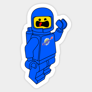 Spaceman! (Benny) Sticker